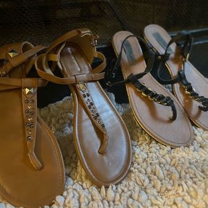 Steve Madden Mossimo Sandals Bundle W 10